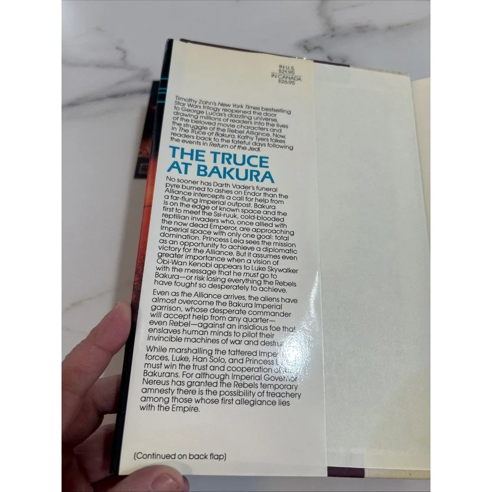 Star Wars The Truce‎ at Bakura Kathy Tyers Hardcover 1st Edition - Legends